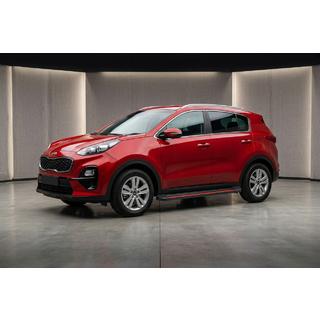 Pedane Laterali Maya Red (2 pz, Alluminio) Kia Sportage 2015-2021 foto 1