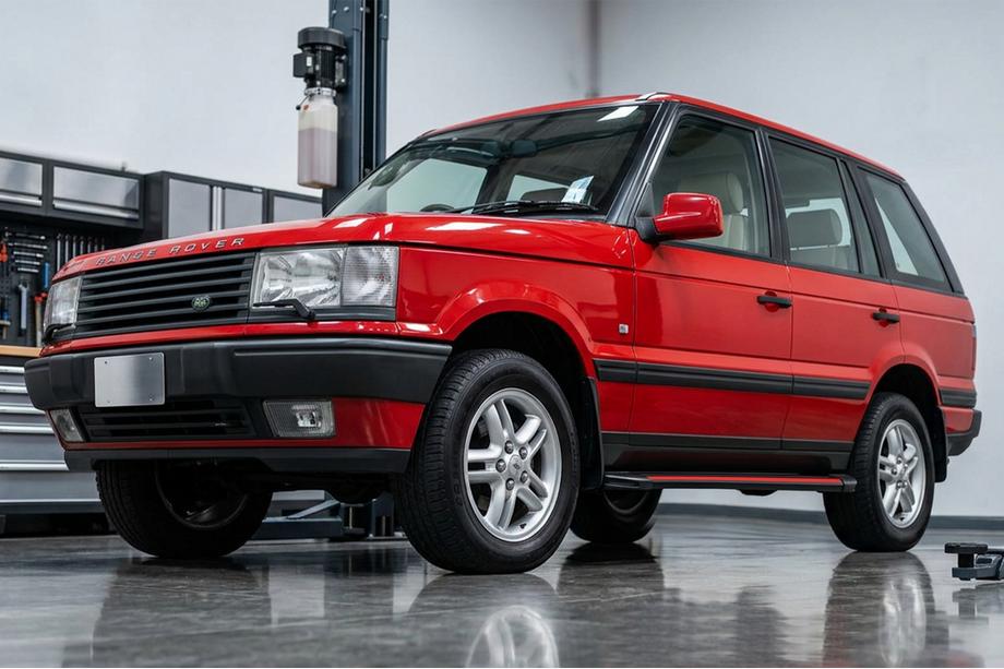 Range Rover II P38A 1997-2002 Pedane Laterali Maya Red (2 pz, Alluminio) Image