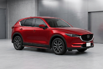 Mazda CX-5 2017–2025 Pedane Laterali Maya Red (2 pz, Alluminio) foto 1