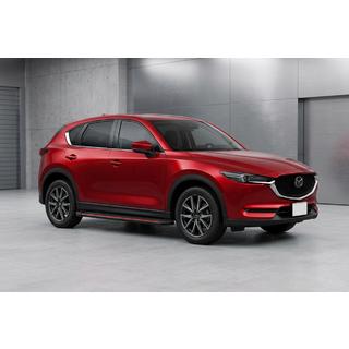 Pedane Laterali Maya Red (2 pz, Alluminio) Mazda CX-5 2017–2025 foto 1