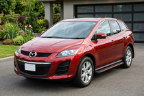 Mazda CX-7 2006-2012 Pedane Laterali Maya Red (2 pz, Alluminio) foto 1