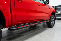 Mazda BT-50 2007-2012 Pedane Laterali Maya Red (2 pz, Alluminio) foto 1