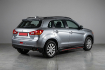 Mitsubishi ASX 2010-2023 Pedane Laterali Maya Red (2 pz, Alluminio) foto 1