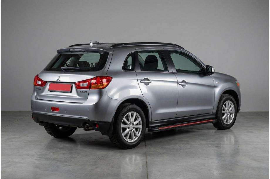 Mitsubishi ASX 2010-2023 Pedane Laterali Maya Red (2 pz, Alluminio) Image