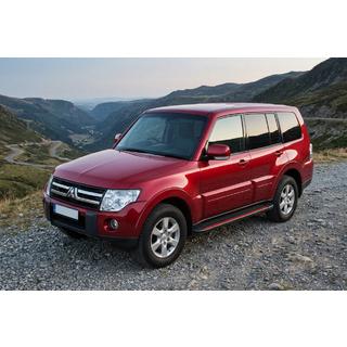 Pedane Laterali Maya Red (2 pz, Alluminio) Mitsubishi Pajero Wagon IV 2006-2021 foto 1