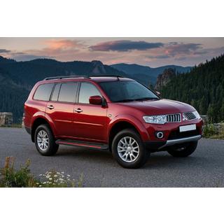 Pedane Laterali Maya Red (2 pz, Alluminio) Mitsubishi Pajero Sport 2008-2015 foto 1