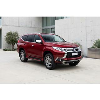 Pedane Laterali Maya Red (2 pz, Alluminio) Mitsubishi Pajero Sport 2015- foto 1