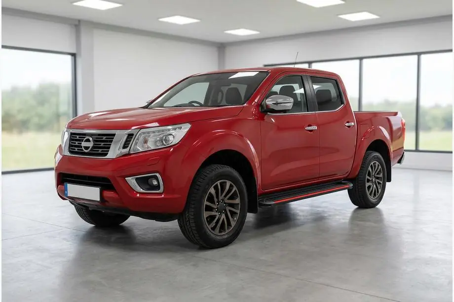 Nissan Navara/NP300 2016- Pedane Laterali Maya Red (2 pz, Alluminio) Image