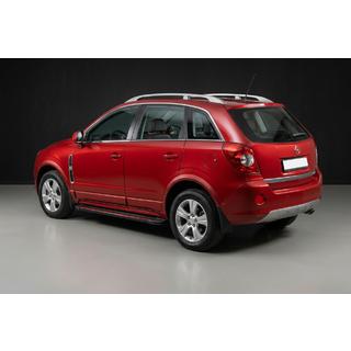 Pedane Laterali Maya Red (2 pz, Alluminio) Opel Antara 2006-2017 foto 1