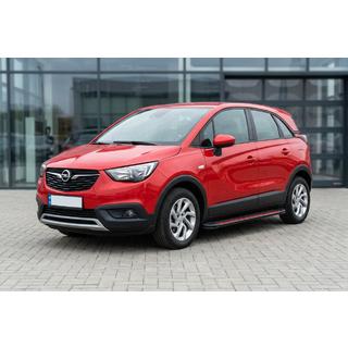 Pedane Laterali Maya Red (2 pz, Alluminio) Opel Crossland X 2017-2024 foto 1