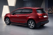 Peugeot 3008 2008-2016 Pedane Laterali Maya Red (2 pz, Alluminio) 2008-2014 foto 1