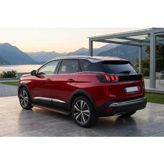 Pedane Laterali Maya Red (2 pz, Alluminio) Peugeot 3008 2016-2023 foto 1