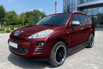 Peugeot 4007 2007-2013 Pedane Laterali Maya Red (2 pz, Alluminio) foto 1