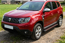 Renault Duster 2018-2024 Pedane Laterali Maya Red (2 pz, Alluminio) foto 1