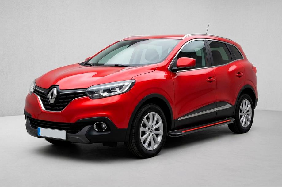 Renault Kadjar 2015-2022 Pedane Laterali Maya Red (2 pz, Alluminio) Image