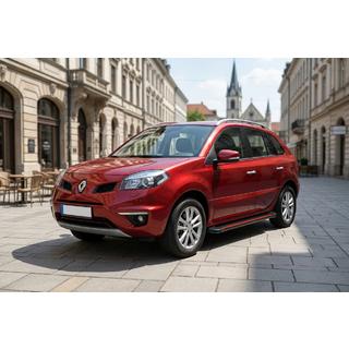 Pedane Laterali Maya Red (2 pz, Alluminio) Renault Koleos 2008-2016 foto 1