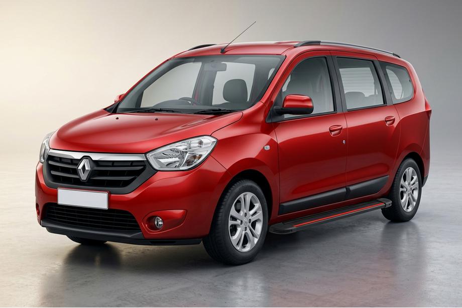 Renault Lodgy 2013-2022 Pedane Laterali Maya Red (2 pz, Alluminio) Foto 1