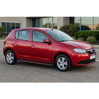Pedane Laterali Maya Red (2 pz, Alluminio) Renault Sandero 2013-2022 foto 1