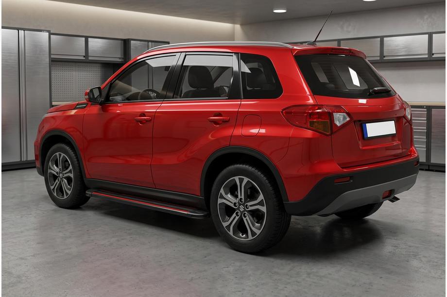 Suzuki Vitara 2015- Pedane Laterali Maya Red (2 pz, Alluminio) Image