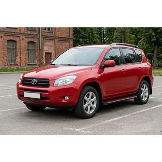 Pedane Laterali Maya Red (2 pz, Alluminio) Toyota Rav 4 2006-2013 foto 1