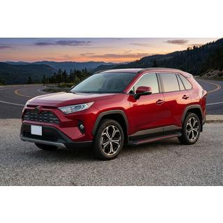 Pedane Laterali Maya Red (2 pz, Alluminio) Toyota Rav 4 2019–2025 foto 1