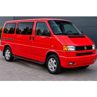 Pedane Laterali Maya Red (2 pz, Alluminio) Volkswagen T4 Transporter 1990-2003 foto 1