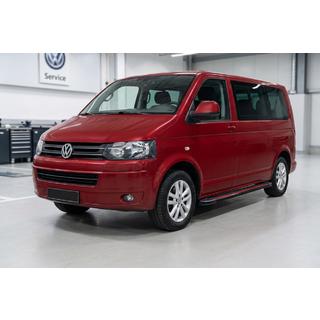 Pedane Laterali Maya Red (2 pz, Alluminio) Volkswagen T5 2010-2015 foto 1