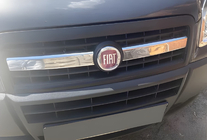 Fiat Doblo I 2005-2010 Coperture griglia cromate (2 pz, acciaio inox) Carmos - Acciaio Inox Turco foto 1
