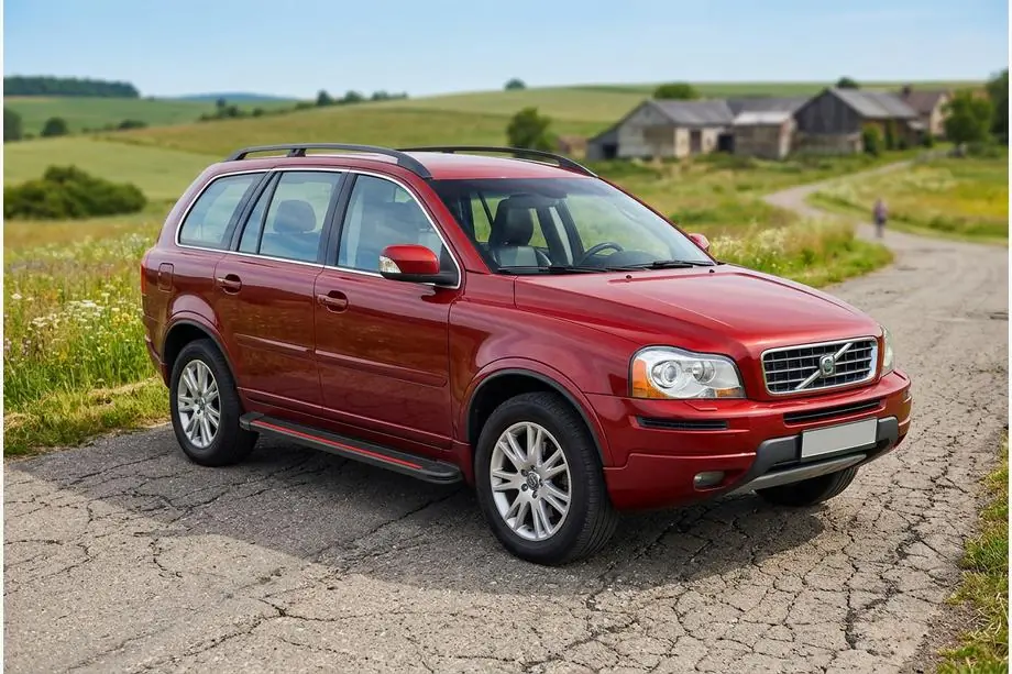 Volvo XC90 2002-2014 Pedane Laterali Maya Red (2 pz, Alluminio) Foto 1