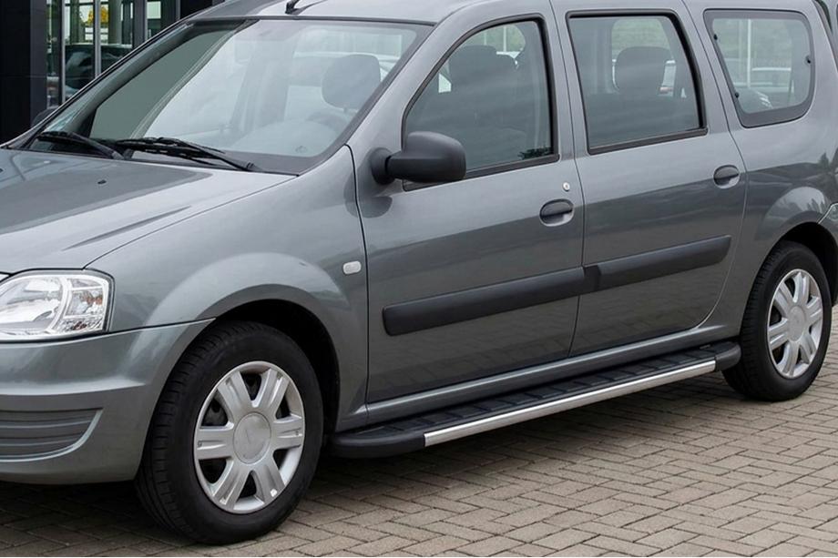 Lada Largus 2012- Pedane Laterali Duru (2 pz, Alluminio) Image