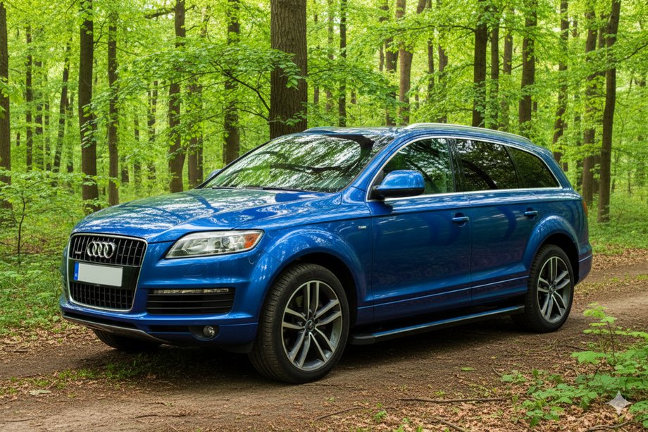 Audi Q7 2005-2015 Pedane Laterali Maya Blue (2 pz, Alluminio) Foto 1