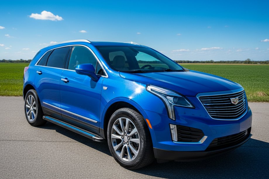 Cadillac XT5 2016- Pedane Laterali Maya Blue (2 pz, Alluminio) Image