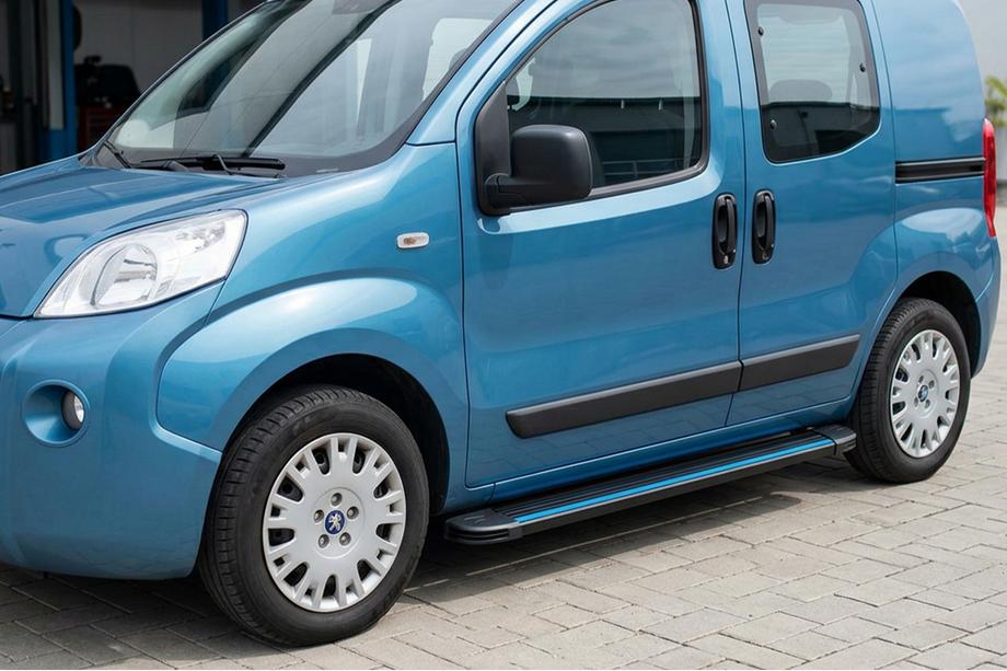 Citroen Nemo 2007-2017 Pedane Laterali Maya Blue (2 pz, Alluminio) Image