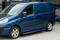 Fiat Scudo 2007-2015 Pedane Laterali Maya Blue (2 pz, Alluminio) foto 1
