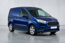 Ford Courier 2014-2023 Pedane Laterali Maya Blue (2 pz, Alluminio) foto 1