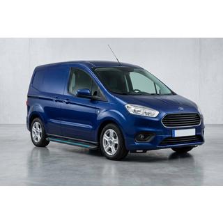 Pedane Laterali Maya Blue (2 pz, Alluminio) Ford Courier 2014-2023 foto 1