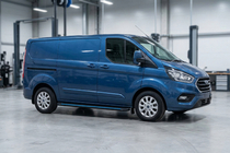Ford Custom 2013-2022 Pedane Laterali Maya Blue (2 pz, Alluminio) foto 1