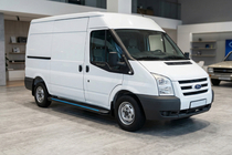 Ford Transit 2000–2014 Pedane Laterali Maya Blue (2 pz, Alluminio) foto 1