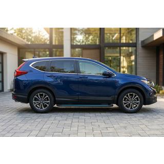 Pedane Laterali Maya Blue (2 pz, Alluminio) Honda CRV 2017-2022 foto 1