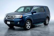 Honda Pilot 2008-2015 Pedane Laterali Maya Blue (2 pz, Alluminio) foto 1