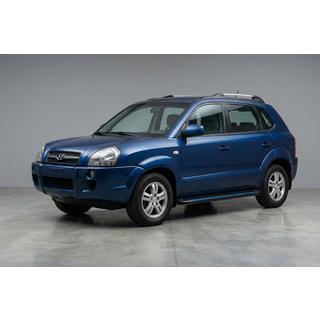 Pedane Laterali Maya Blue (2 pz, Alluminio) Hyundai Tucson JM 2004- foto 1