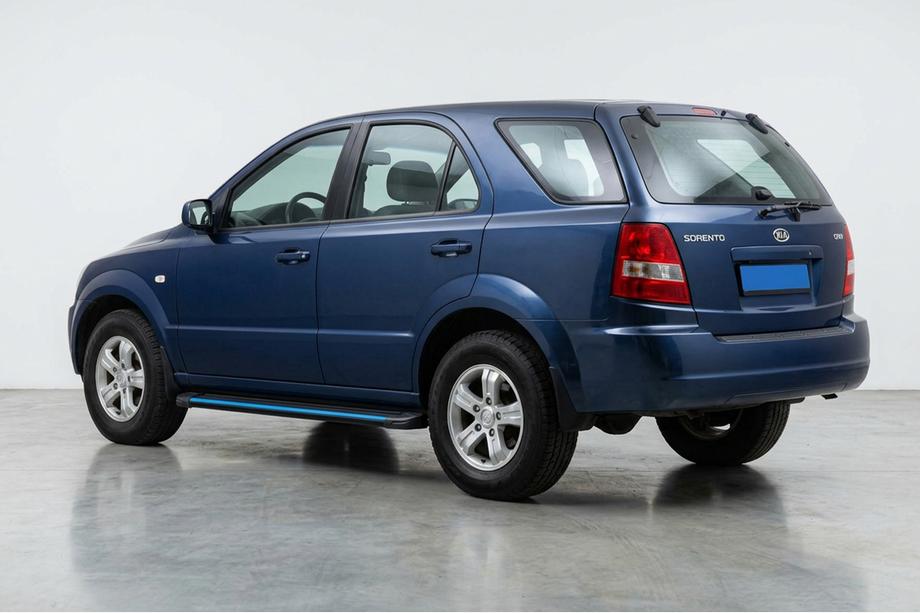 Kia Sorento I BL 2002-2009 Pedane Laterali Maya Blue (2 pz, Alluminio) Foto 1