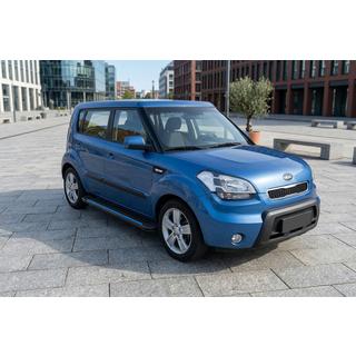 Pedane Laterali Maya Blue (2 pz, Alluminio) Kia Soul I 2008-2013 foto 1