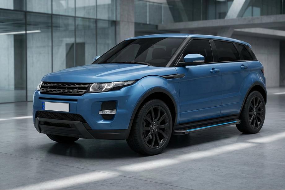Range Rover Evoque 2012-2018 Pedane Laterali Maya Blue (2 pz, Alluminio) Image