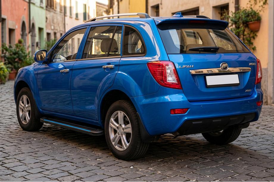 Lifan X60 2011- Pedane Laterali Maya Blue (2 pz, Alluminio) Image