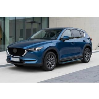 Pedane Laterali Maya Blue (2 pz, Alluminio) Mazda CX-5 2017–2025 foto 1
