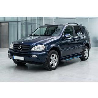 Pedane Laterali Maya Blue (2 pz, Alluminio) Mercedes ML W163 1997-2005 foto 1