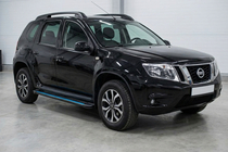 Nissan Terrano 2014- Pedane Laterali Maya Blue (2 pz, Alluminio) foto 1