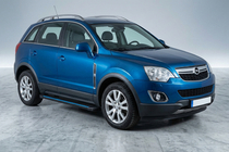 Opel Antara 2006-2017 Pedane Laterali Maya Blue (2 pz, Alluminio) foto 1