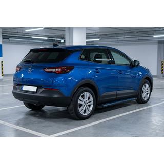 Pedane Laterali Maya Blue (2 pz, Alluminio) Opel Grandland X 2017- foto 1